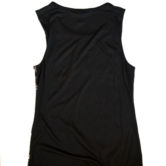 Banana republic black/ tan eyelet/ lace top ❤️ - Picture 4 of 6